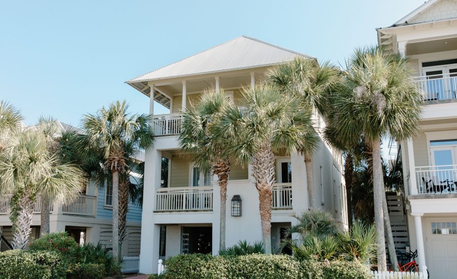 Beach house exterior on 30A, a market for the area's top whole-home remodelers